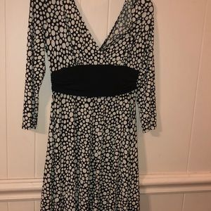 Black & White Polka Dot Dress